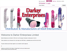 Tablet Screenshot of darkerenterprises.co.uk